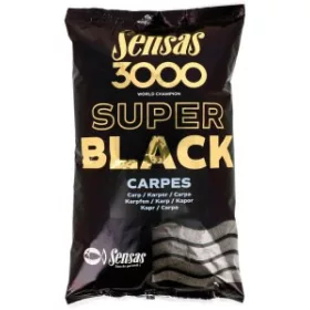 Sensas 3000 SUPER BLACK 1 KG (Carpes)