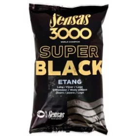 Sensas 3000 SUPER BLACK 1 KG (Etang)