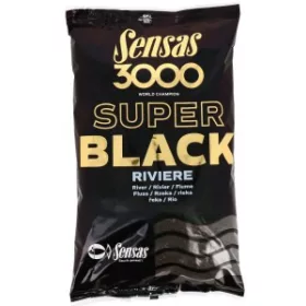 Sensas 3000 SUPER BLACK 1 KG (Riviere)