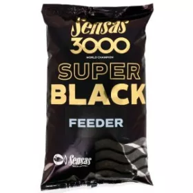 Sensas 3000 SUPER BLACK 1 KG (Feeder)