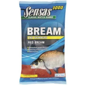 Sensas 3000 SUPER BREAM 1 KG (Red)