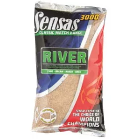 Sensas 3000 RIVER 1 KG (Naturel)