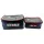 HYDRA BOWL SET HBS WITH ZIP AND TRASPARENT COVER EVA tároló edény  készlet átlátszó zipzáras tetővel