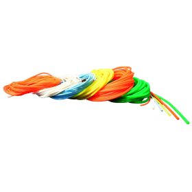   HYDRA Hollow elastic CAVO 2,8mm csőgumi (5 m) Fluo zöld színű