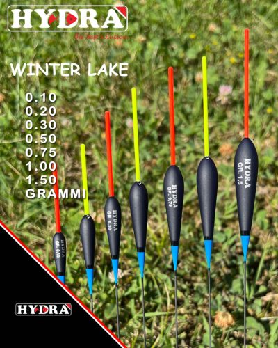 HYDRA WINTER LAKE  Kétpontos horgászúszó Freestyle versenyekre Téli horgászatokhoz, mély vizekre 1,00 gr