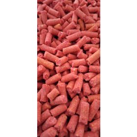   Jámbor Mix-Etető pellet/Etető pellet epres ízesítéssel piros színben 3kg