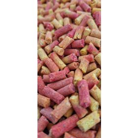   Jámbor Mix-Etető pellet/Etető pellet mangó ízesítéssel piros/narancs színben 3kg